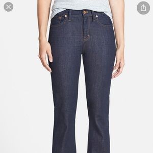 Madewell Dark Wash Flea Market Flare Jeans